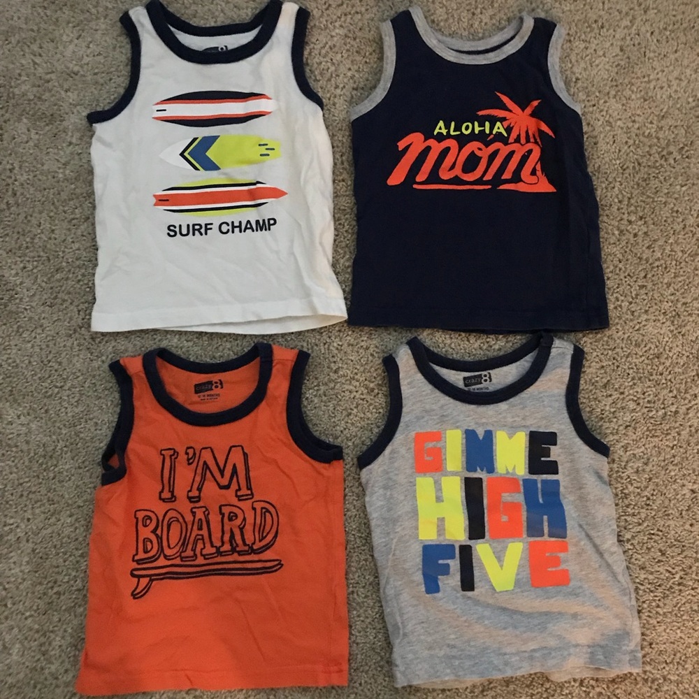 12-18 MO boy graphic tee/smoke free, pet free home